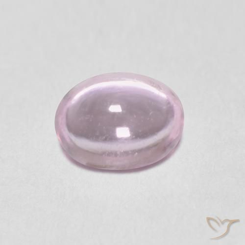 0.51ct 天然 非常浅的粉红色调 蓝宝石, 椭圆形, 透明