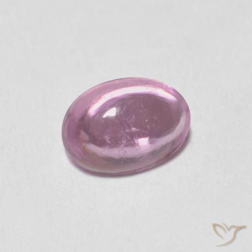 0.49ct 天然 非常浅的粉红色 蓝宝石, 椭圆形, 透明