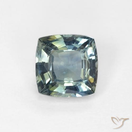 0.80ct 天然 彩色 蓝宝石, 软垫, VS