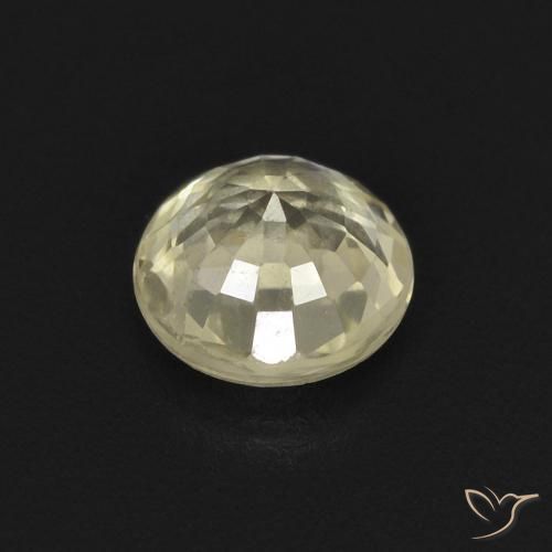 0.47克拉天然蓝宝石，圆形的，VVS