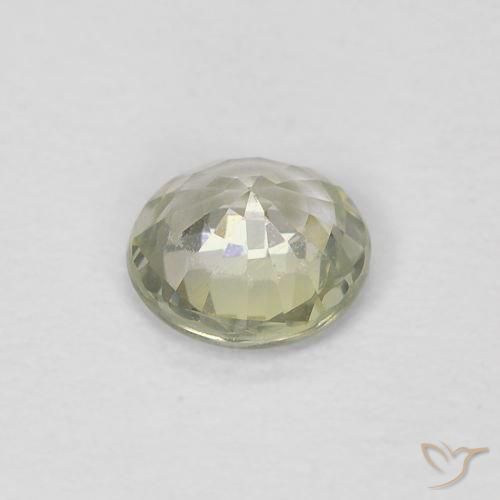 0.41克拉天然蓝宝石，圆形的，VVS-VS