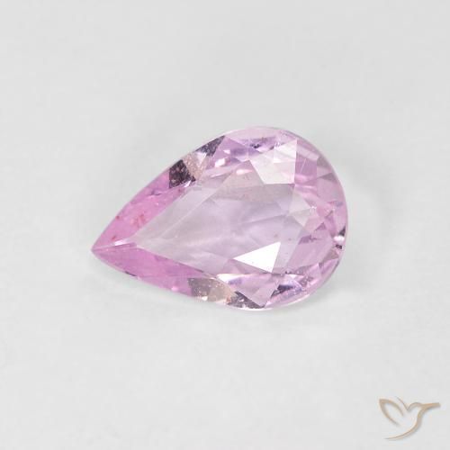 0.52ct 天然 中紫色 蓝宝石, 梨形, VVS-VS