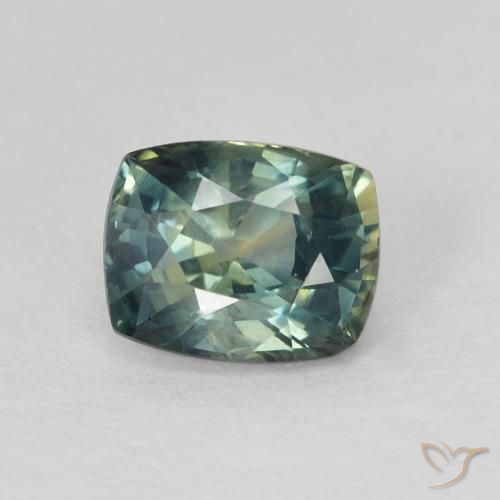 0.82ct 天然 彩色 蓝宝石, 软垫, VVS-VS