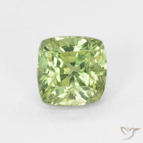 0.54ct 天然 浅绿色 蓝宝石, 软垫, VS-SI