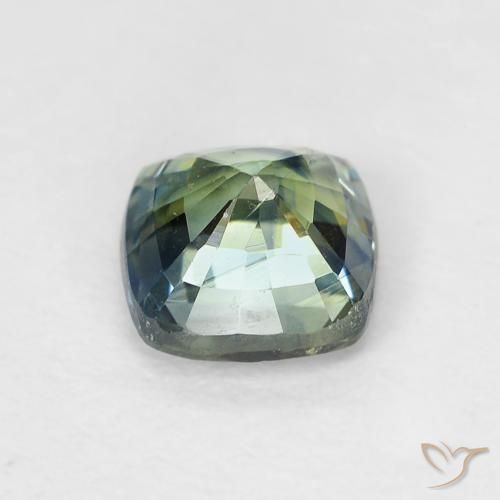 0.89克拉天然蓝宝石，软垫，VS