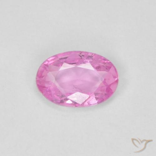 0.36ct 天然 皇家紫粉色 蓝宝石, 椭圆形, VVS