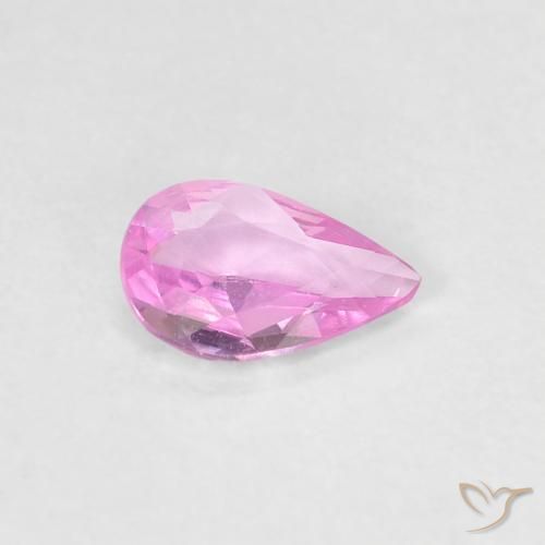 0.29克拉天然蓝宝石，梨形，VVS
