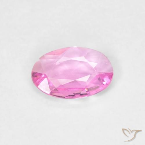 0.34ct 天然 中紫色 蓝宝石, 椭圆形, VVS