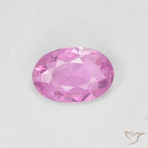 0.44ct 天然 粉紅色 蓝宝石, 椭圆形, VS
