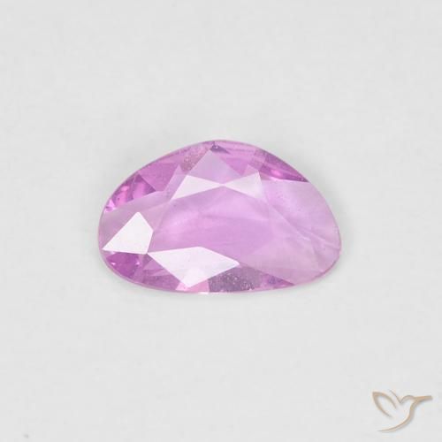0.38ct 天然 浅粉色 蓝宝石, 花式切割, VS