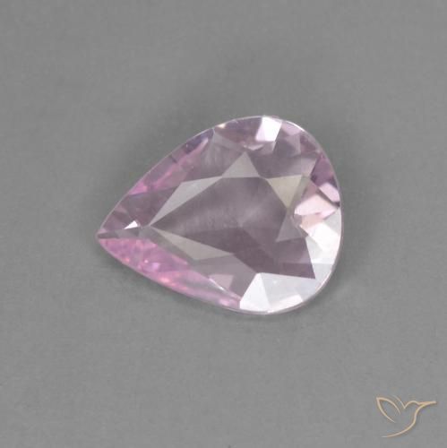 0.33ct 天然 樱桃粉色 蓝宝石, 梨形, VVS