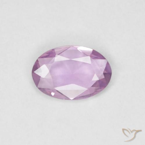 0.31ct 天然 浅紫色 蓝宝石, 椭圆形, VVS