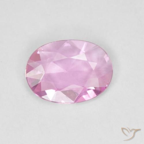 0.48ct 天然 粉紅色 蓝宝石, 椭圆形, VVS