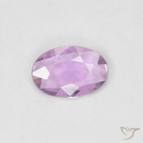 0.32ct 天然 粉紫色 蓝宝石, 椭圆形, VVS