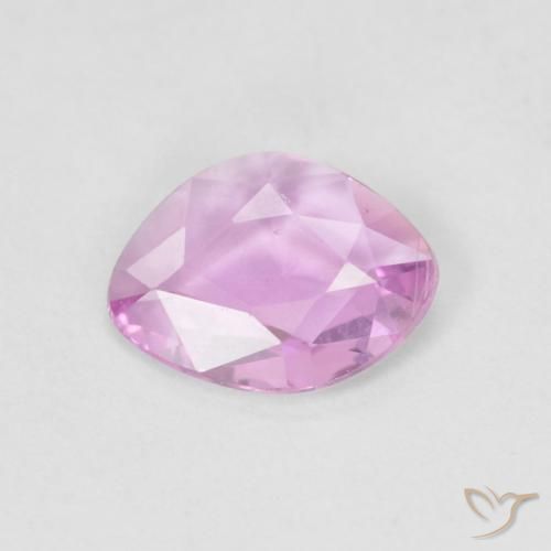 0.45ct 天然 中紫色 蓝宝石, 花式切割, VVS
