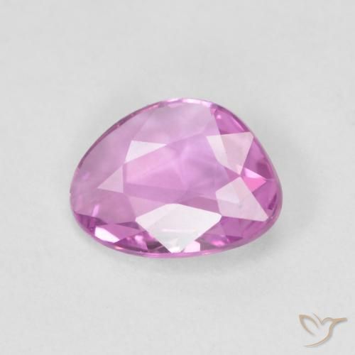 0.60ct 天然 亮粉紫 蓝宝石, 花式切割, VVS