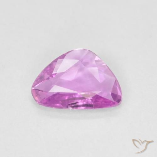 0.50ct 天然 紫粉红 蓝宝石, 花式切割, VVS-VS