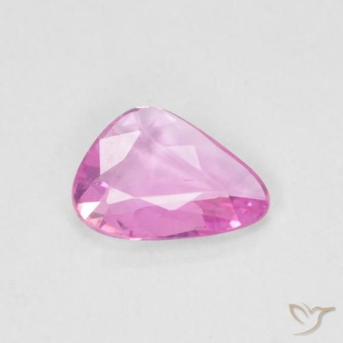 0.48ct 天然 亮粉紫 蓝宝石, 花式切割, VVS-VS