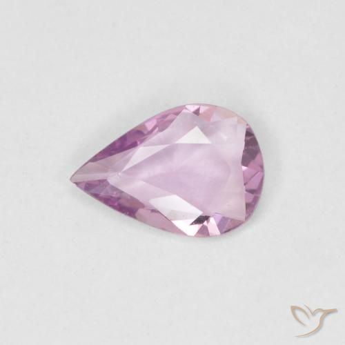 0.36ct 天然 浅紫色 蓝宝石, 梨形, VVS