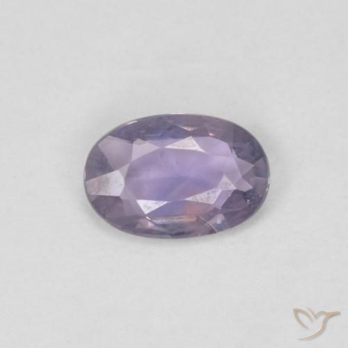 0.46ct 天然 中紫 蓝宝石, 椭圆形, VVS