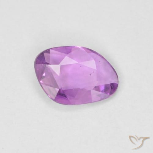 0.41ct 天然 粉紫罗兰色 蓝宝石, 花式切割, VVS-VS