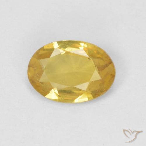 0.61ct 天然 中金 蓝宝石, 椭圆形, VVS-VS