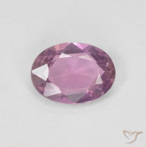 0.75ct 天然 紫粉色 蓝宝石, 椭圆形, VS