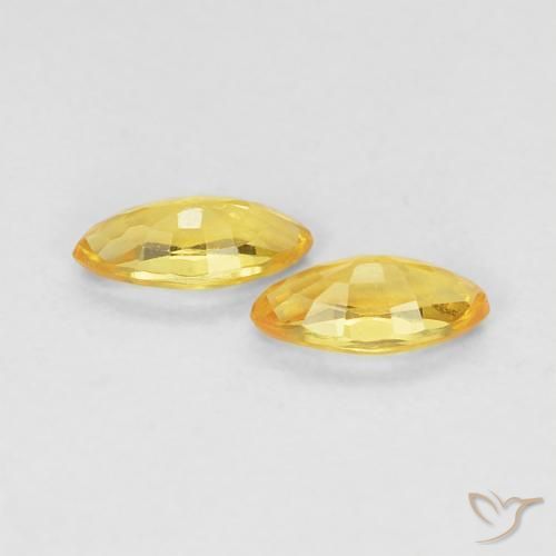0.36克拉天然蓝宝石，榄尖形，VVS