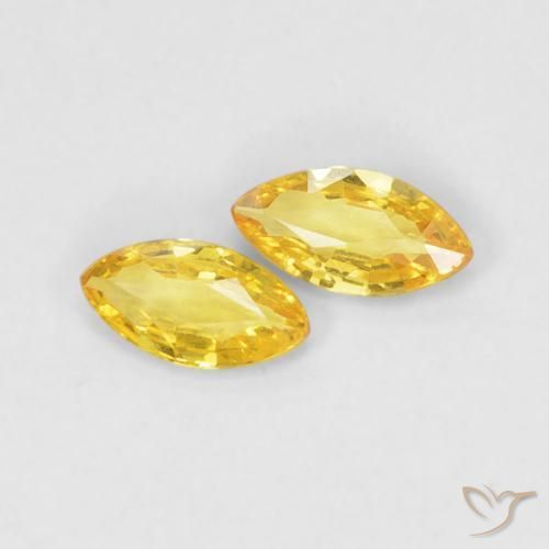 0.33克拉天然蓝宝石，榄尖形，VVS
