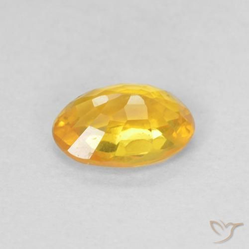 0.61克拉天然蓝宝石，椭圆形，VS