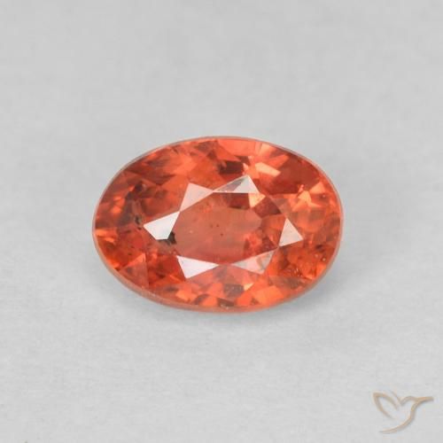 0.68ct 天然 中红 蓝宝石, 椭圆形, VS