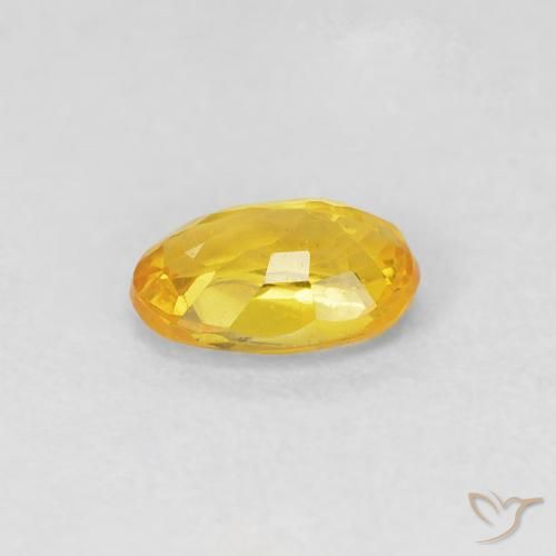 0.57克拉天然蓝宝石，椭圆形，VVS-VS