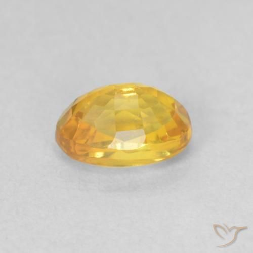 0.73克拉天然蓝宝石，椭圆形，VVS-VS