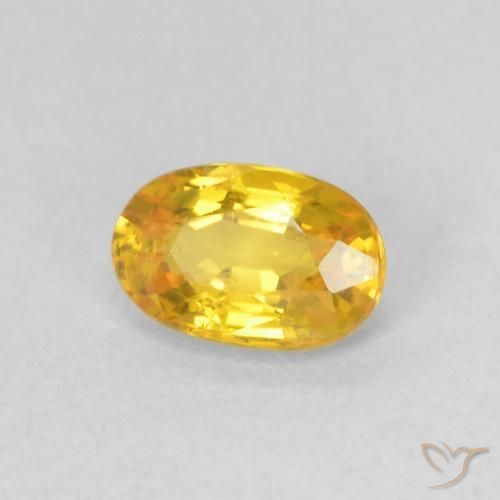 0.62克拉天然蓝宝石，椭圆形，VVS