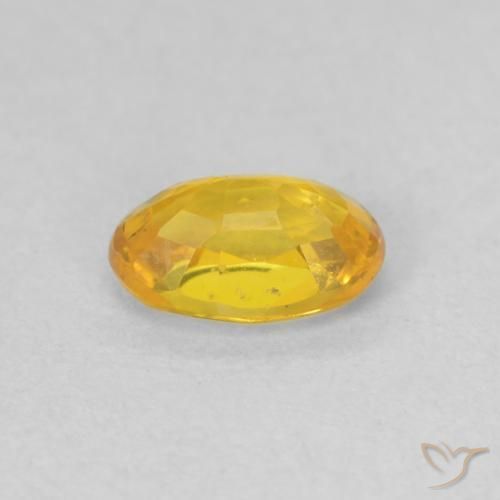 0.62克拉天然蓝宝石，椭圆形，VVS