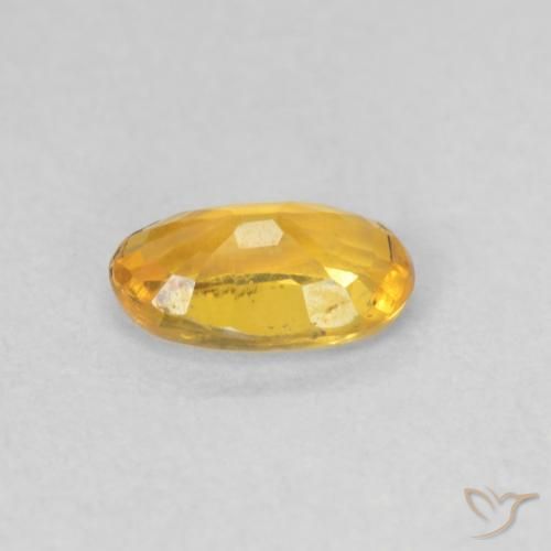 0.56克拉天然蓝宝石，椭圆形，VVS
