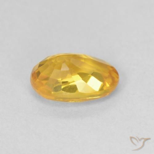 0.66克拉天然蓝宝石，椭圆形，VVS-VS