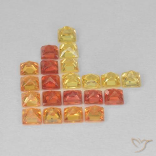 1.84克拉天然蓝宝石，正方形，VS