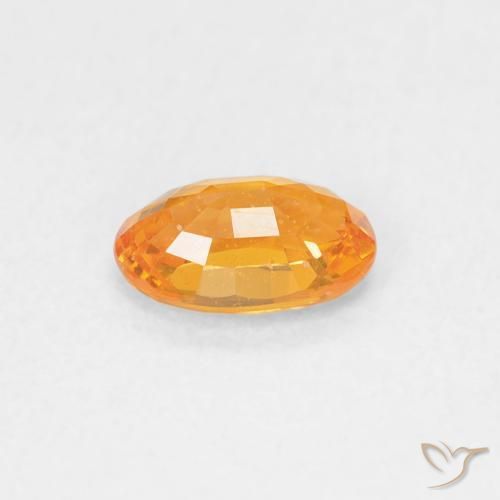 0.60克拉天然蓝宝石，椭圆形，VS