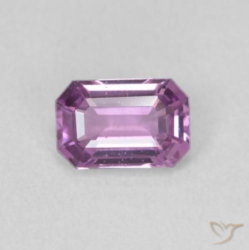 0.69ct 天然 中紫色 蓝宝石, 祖母绿式切割, VVS-VS