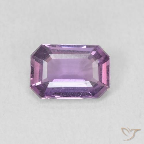 0.65ct 天然 中紫色 蓝宝石, 祖母绿式切割, VVS-VS