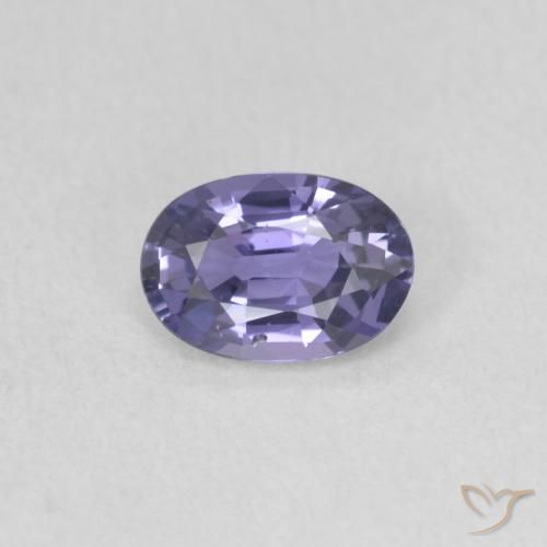 0.56ct 天然 深蓝紫色 蓝宝石, 椭圆形, VS