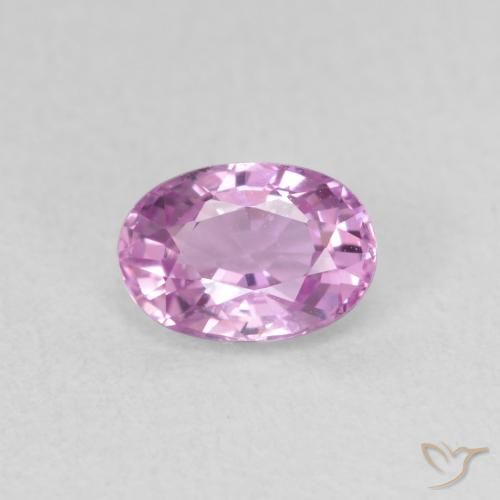 0.73ct 天然 Medium Light-Purple 蓝宝石, 椭圆形, VVS