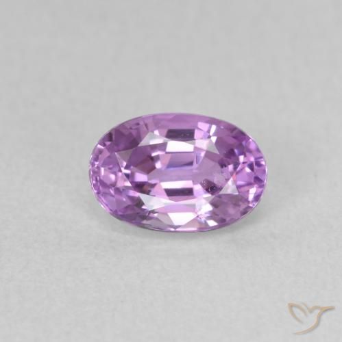 0.76ct 天然 电紫 蓝宝石, 椭圆形, VS