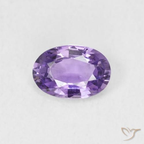 0.56ct 天然 中紫 蓝宝石, 椭圆形, VVS-VS