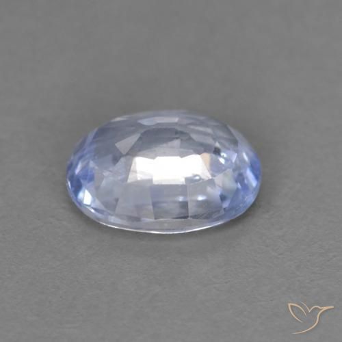 0.54克拉天然蓝宝石，椭圆形，VS