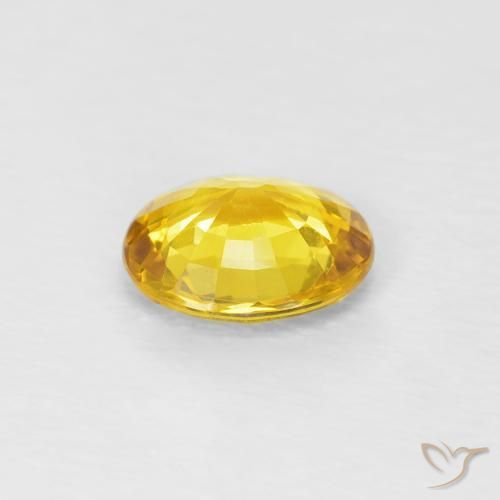 0.62克拉天然蓝宝石，椭圆形，VVS