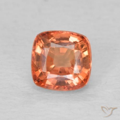 0.65ct 天然 中红 蓝宝石, 软垫, VVS