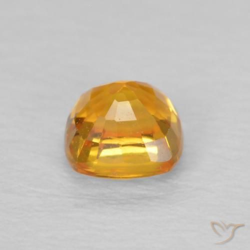 0.55克拉天然蓝宝石，软垫，VVS-VS