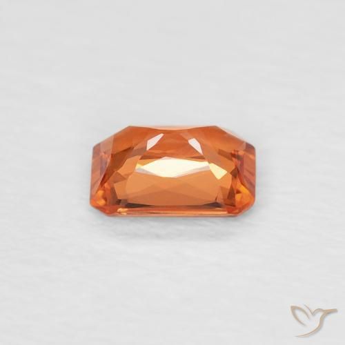 0.42克拉天然蓝宝石，八边形，VVS